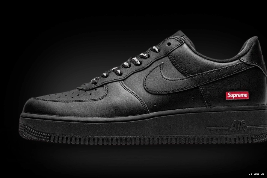 Black Supreme Force Air Low Nike 1 0816